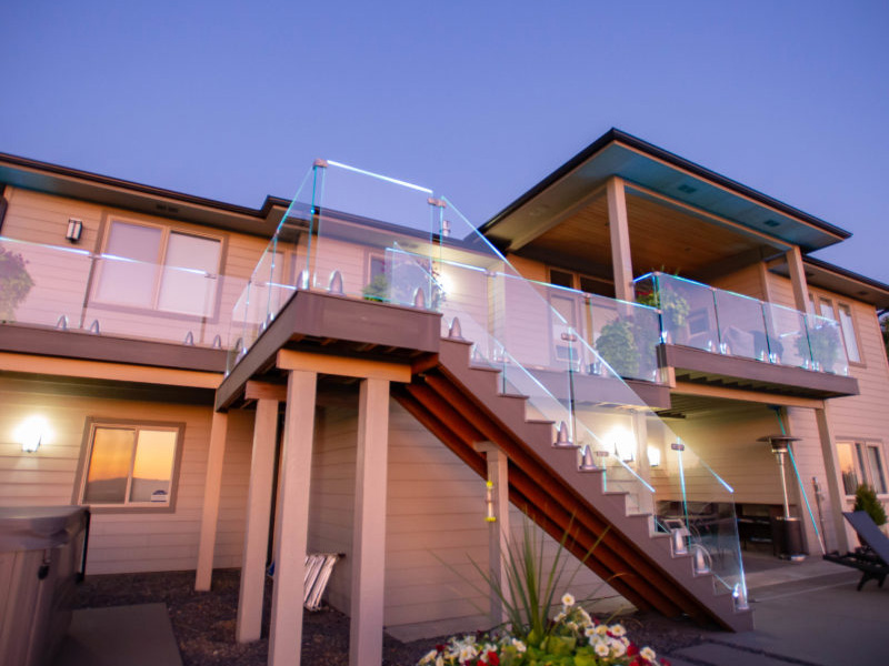 Lakewood Ranch Florida crystal rails deck company